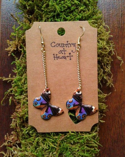 Shrinky Dink Butterfly Earrings : r/jewelrymaking